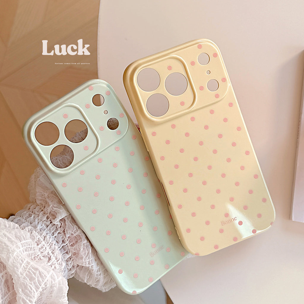 Polka dot phone case