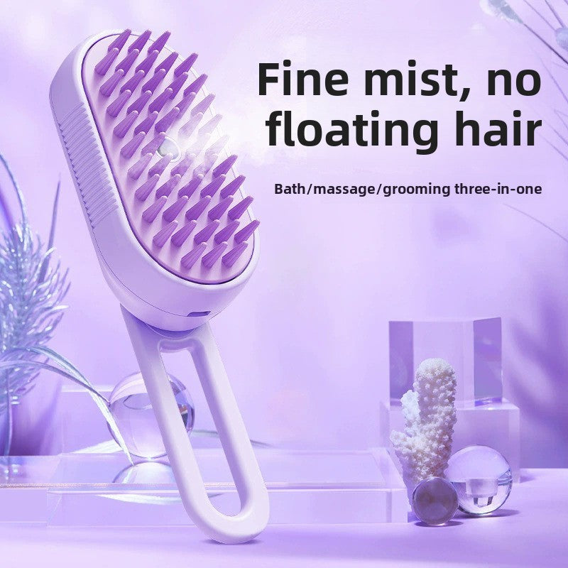 Electric Pet Spray Massage Grooming Comb