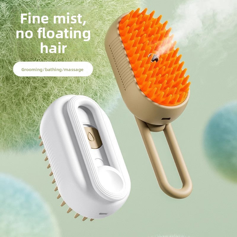 Electric Pet Spray Massage Grooming Comb
